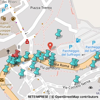 Mappa Via Oliveto, 05035 Narni TR, Italia (0.075)