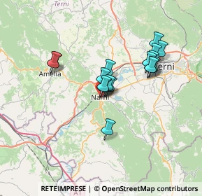 Mappa Via Oliveto, 05035 Narni TR, Italia (6.07471)