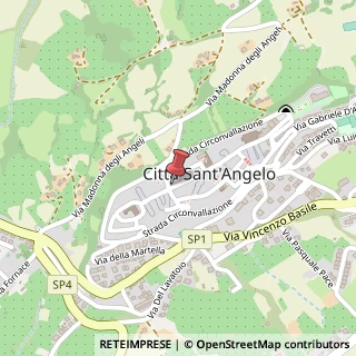 Mappa Corso Vittorio Emanuele, 110, 65013 Città Sant'Angelo, Pescara (Abruzzo)