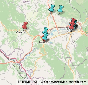 Mappa Via del Suffragio, 05035 Narni TR, Italia (9.584)