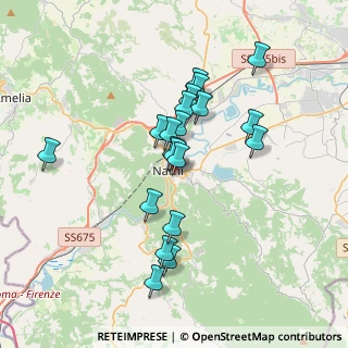 Mappa Via del Suffragio, 05035 Narni TR, Italia (3.289)