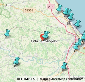 Mappa Vico Procaccini, 65013 Città Sant'angelo PE, Italia (6.4735)