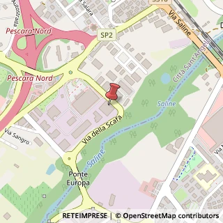 Mappa Via della Scafa, 4, 65013 Città Sant'Angelo, Pescara (Abruzzo)