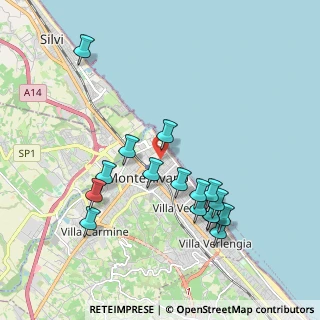 Mappa Via Finlandia, 65015 Montesilvano PE, Italia (2.0375)