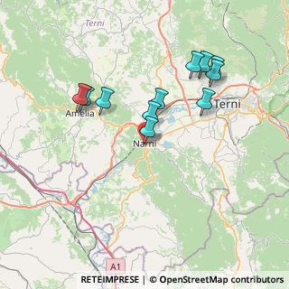 Mappa Via Caterina Ferrucci, 05035 Narni TR, Italia (7.31091)
