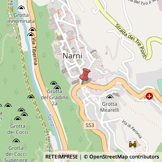 Mappa Piazza Garibaldi, 27, 05035 Narni, Terni (Umbria)