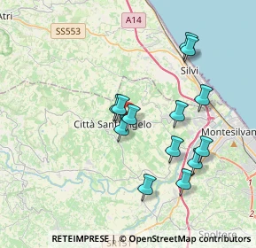 Mappa Contrada Alzano, 65013 Città Sant'Angelo PE, Italia (3.59)