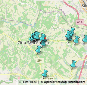 Mappa Contrada Alzano, 65013 Città Sant'Angelo PE, Italia (1.658)