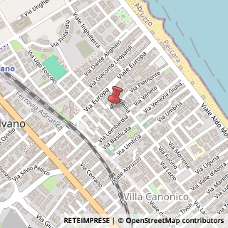 Mappa Via Naviglio,  5, 65015 Montesilvano, Pescara (Abruzzo)