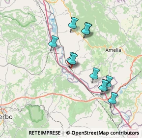 Mappa Viale Cesare Battisti, 05012 Attigliano TR, Italia (6.98273)