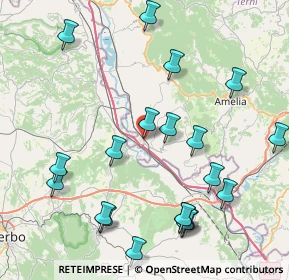 Mappa Viale Cesare Battisti, 05012 Attigliano TR, Italia (10.014)