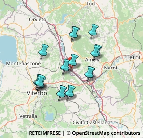 Mappa Viale Cesare Battisti, 05012 Attigliano TR, Italia (12.957)