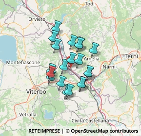 Mappa Viale Cesare Battisti, 05012 Attigliano TR, Italia (10.2075)