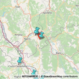 Mappa Strada di Santa Lucia, 05039 Stroncone TR, Italia (35.444)