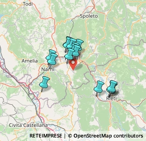 Mappa Strada di Santa Lucia, 05039 Stroncone TR, Italia (11.008)