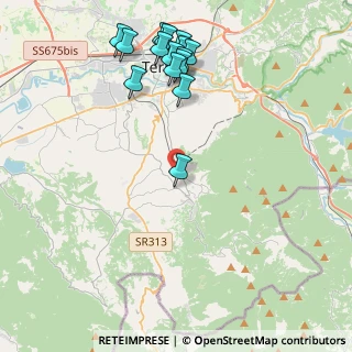 Mappa Strada di Santa Lucia, 05039 Stroncone TR, Italia (5.01)