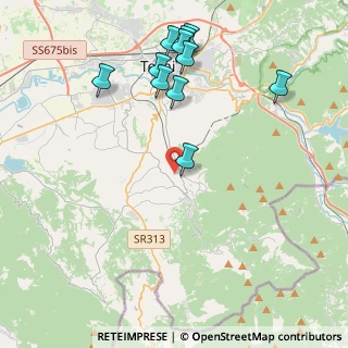 Mappa Strada di Santa Lucia, 05039 Stroncone TR, Italia (4.79636)