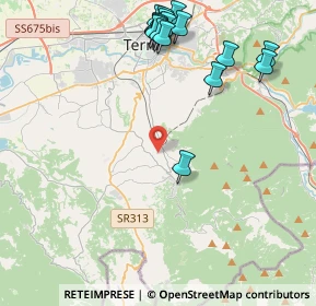 Mappa Strada di Santa Lucia, 05039 Stroncone TR, Italia (5.29563)