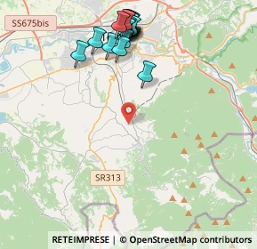 Mappa Strada di Santa Lucia, 05039 Stroncone TR, Italia (4.9605)