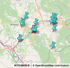 Mappa Strada dei Pini, 05035 Narni TR, Italia (6.47167)