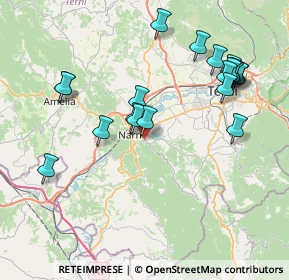 Mappa Strada dei Pini, 05035 Narni TR, Italia (8.634)