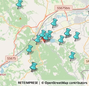 Mappa Strada dei Pini, 05035 Narni TR, Italia (3.69429)