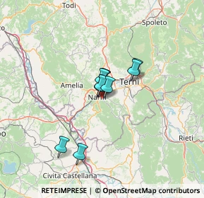 Mappa Strada dei Pini, 05035 Narni TR, Italia (7.42455)