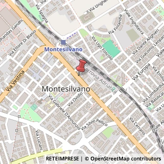 Mappa Corso Umberto 1, 188, 65015 Montesilvano, Pescara (Abruzzo)