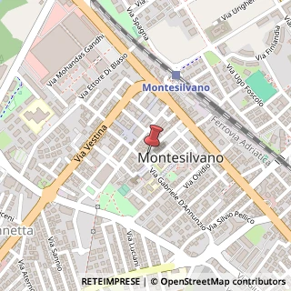 Mappa Via S. Domenico, 11, 65015 Montesilvano, Pescara (Abruzzo)