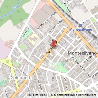 Mappa Via Vestina, 41, 65015 Montesilvano, Pescara (Abruzzo)