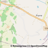 Map Castiglione Messer Raimondo