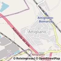 Kartta Attigliano
