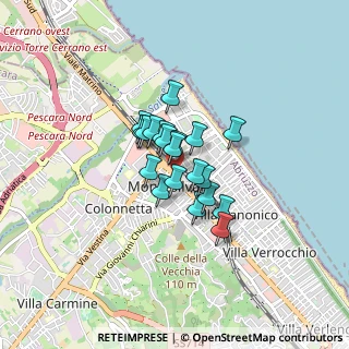Mappa Piazza Acerbo, 65015 Montesilvano PE, Italia (0.514)
