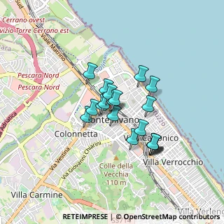 Mappa Piazza Acerbo, 65015 Montesilvano PE, Italia (0.6415)