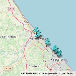 Mappa Piazza Acerbo, 65015 Montesilvano PE, Italia (3.39909)