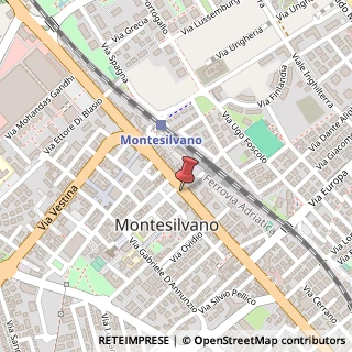 Mappa Corso Umberto I, 110, 65015 Montesilvano, Pescara (Abruzzo)