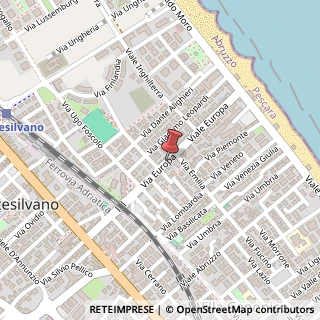 Mappa Viale europa 62, 65015 Montesilvano, Pescara (Abruzzo)
