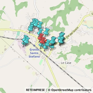Mappa Via della Stazione, 01100 Grotte Santo Stefano VT, Italia (0.32538)