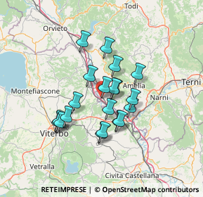 Mappa Via Roma, 05012 Attigliano TR, Italia (11.0525)