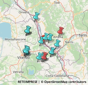 Mappa Via XXIV Maggio, 05012 Attigliano TR, Italia (12.96)