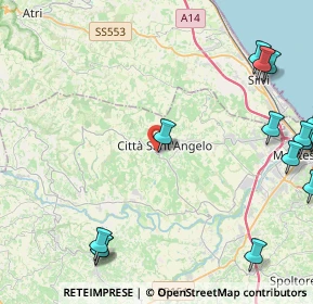 Mappa Via del Mulino Vecchio, 65013 Città Sant'Angelo PE, Italia (6.628)