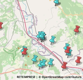 Mappa Viale C. Battisti, 05012 Attigliano TR, Italia (4.931)