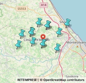 Mappa 65013 Città Sant'Angelo PE, Italia (2.94923)