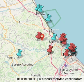 Mappa 65013 Città Sant'Angelo PE, Italia (9.2115)