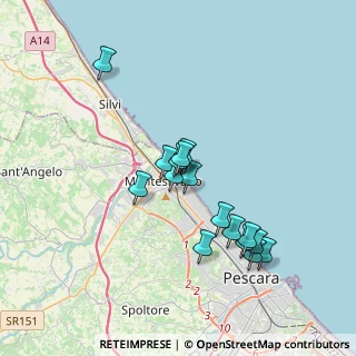Mappa Via Veneto, 65015 Montesilvano PE, Italia (3.31688)