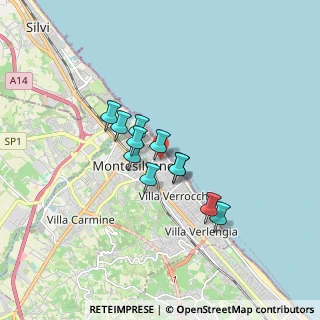 Mappa Via Veneto, 65015 Montesilvano PE, Italia (1.20364)