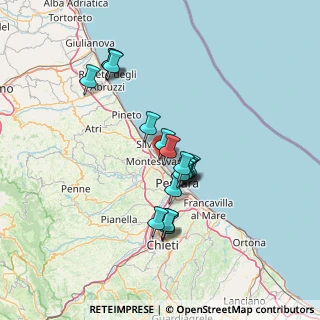 Mappa Via Veneto, 65015 Montesilvano PE, Italia (12.36111)