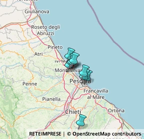 Mappa Via Veneto, 65015 Montesilvano PE, Italia (13.40091)