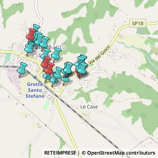 Mappa Piazza dell'Unità, 01100 Grotte Santo Stefano VT, Italia (0.44923)
