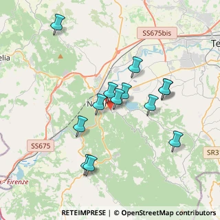 Mappa Strada Narni Sant'Urbano, 05035 Narni TR, Italia (3.60846)
